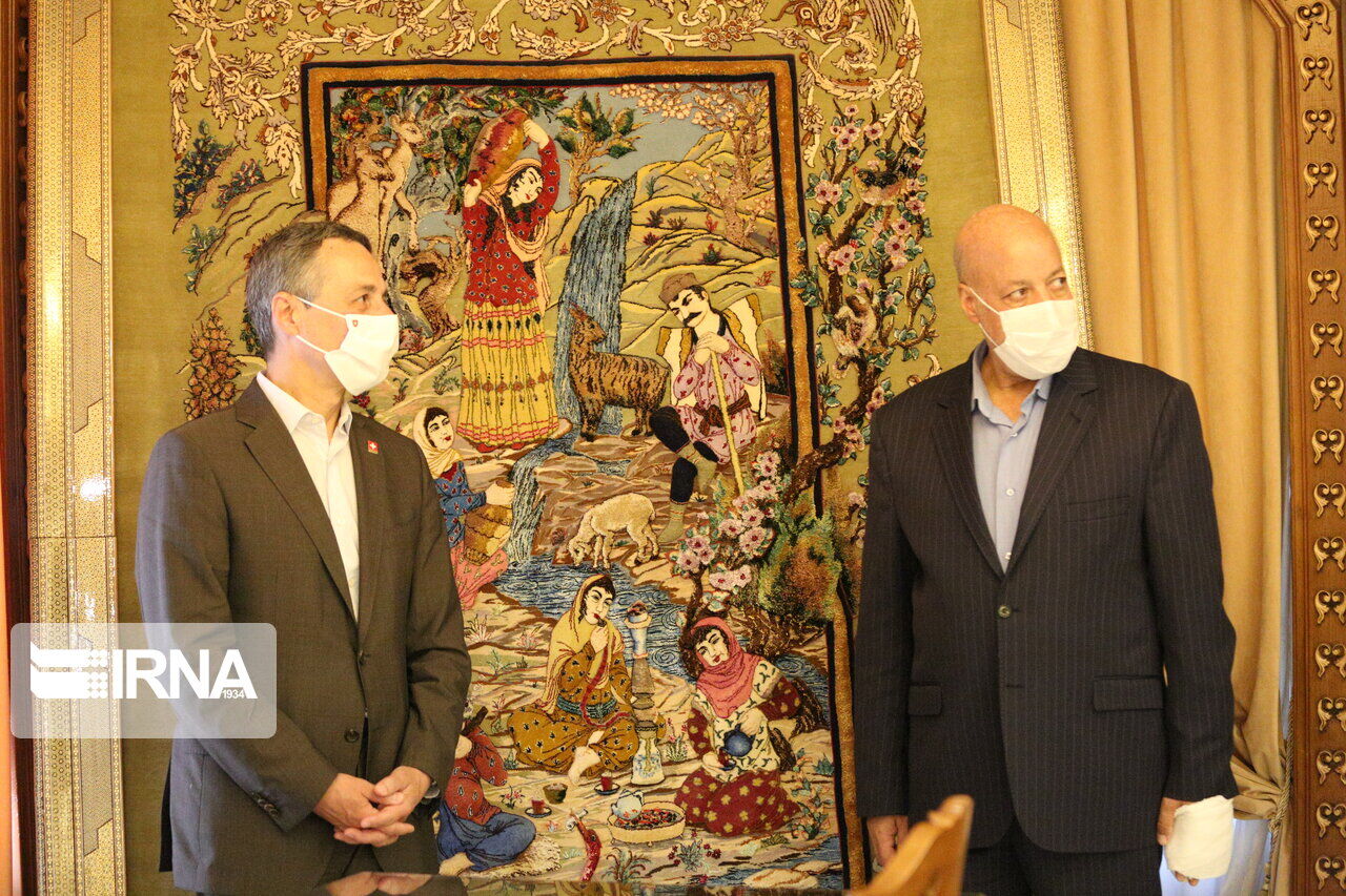 Swiss FM meets with Governor General of Isfahan Province