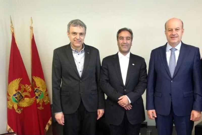Iran, Montenegro officials stress promotion of cooperation